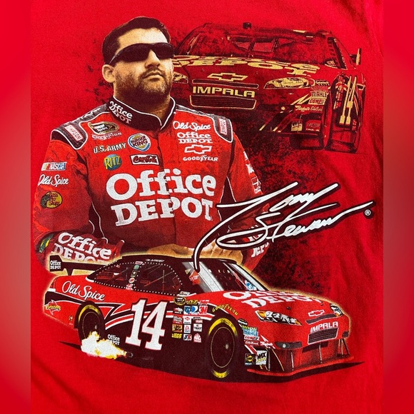 2010 NASCAR Chase Authentics Tony Stewart Tee - Picture 2 of 7